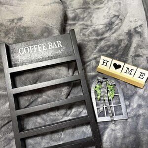 Coffee Bar Country Chic Home Decor